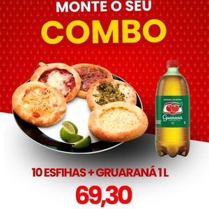 imagem do produto Monte Seu Combo De 10 Big Esfihas + Guaraná 1 L