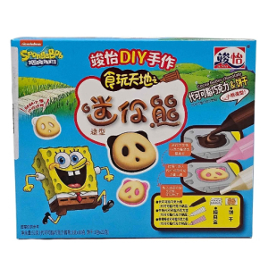 imagem do produto Biscoito Ursinho Junyi Bob Esponja DIY Chocolate Morango E Leite
