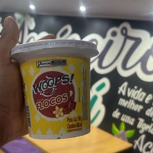 imagem do produto Creme mel woops flocos 400ml
