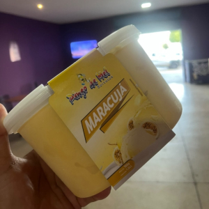 imagem do produto Sorvete maracujá 1,5l. Pingo de mel