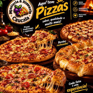 imagem do categoria Pizzas ESPECIAIS / TRADICIONAIS ( ESCOLHA METADE / METADE OU TODA DE 1 SABOR). Obs: PIZZAS COM BORDAS SOMENTE NESSA ABA