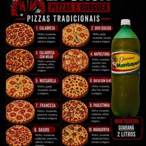 imagem do produto 2 pizzas média + Refrigerante 
