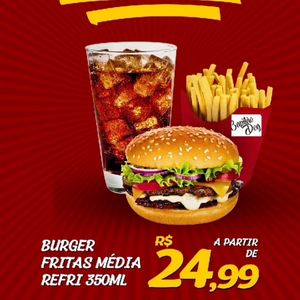 imagem do produto Burguer, frita, referente lata