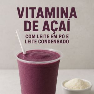 imagem do produto Vitamina de açaí 500 ml