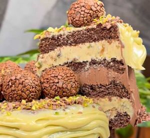 imagem do produto Fatia Pistache com chocolate