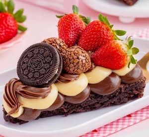 imagem do produto Brownie Fatia Duo com Nutella