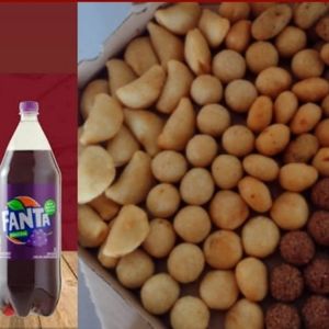 imagem do produto 100 salgadinhos + Fanta 