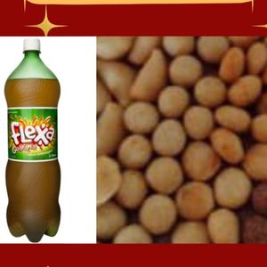 imagem do produto 100 salgadinhos + flexa Guaraná 