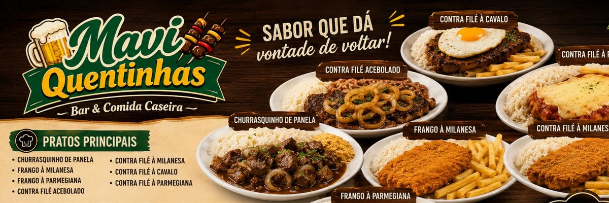 Mavi Quentinhas 🍽❤️ capa