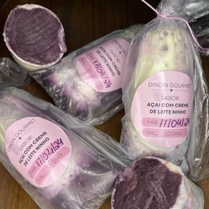 imagem do produto Dindin Gourmet de Açaí com Creme de Leite Ninho