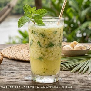 imagem do produto Suco de Abacaxi com Hortelã 300ml