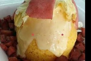 imagem do produto cuscuz com ovo,queijo e presunto