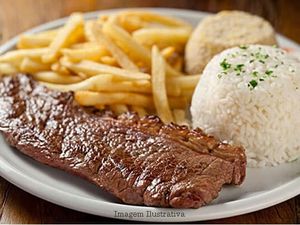 imagem do produto Contra Filé Com Fritas