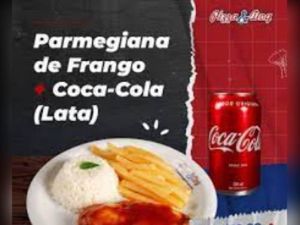 imagem do produto Media Filé De Frango Parmegiana + Coca-Cola 350 ml