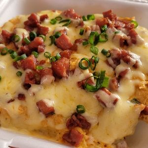 imagem do produto Batata Recheada de Frango Cremoso c/Bacon