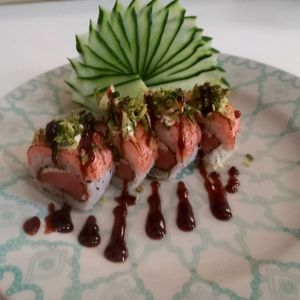 imagem do produto Uramaki salmão especial 8 un