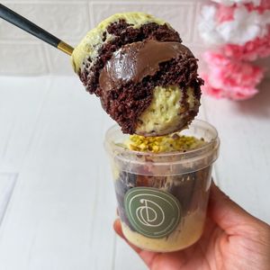 imagem do produto Potinho de pistache com chocolate