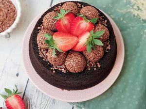 imagem do produto Bolo piscina de chocolate.