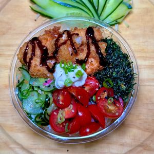 imagem do produto Poke Salmão Empanado