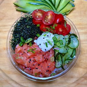 imagem do produto Poke Salmão Cru