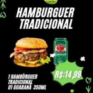 imagem do produto PROMOÇÃO HAMBÚRGUER +REFRIGERANTE