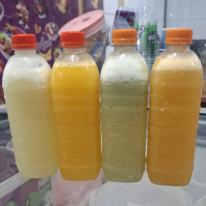 imagem do produto SUCO NATURAL 500ml / abacaxi/ abacaxi com hortelã/ maracujá /laranja)