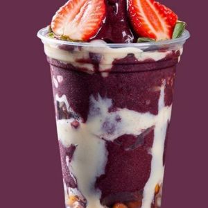 imagem do produto (TOP NINHO)AÇAÍ PREMIUM,CREME DE NINHO,LEITE NINHO,MORANGO.