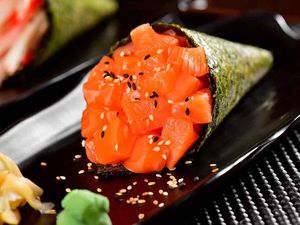 imagem do produto Temaki Tradicional de Salmão