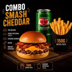 imagem do produto Combo Smash Cheddar 