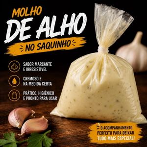 imagem do produto Saquinho de molho de alho (imagem ilustrativa)