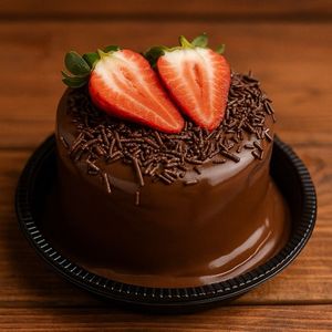 imagem do produto Bolo mini vulcão de M de Brigadeiro com morango 650g