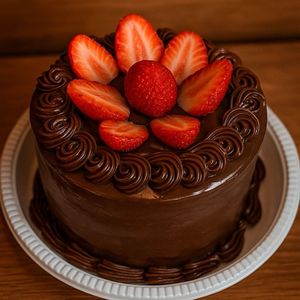 imagem do produto Bolo chocolate com Morango