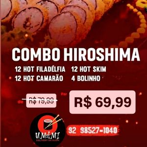 imagem do produto COMBO HIROSHIMA (40 PEÇAS)