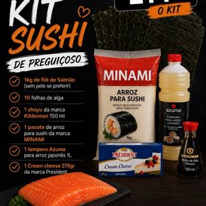 imagem do produto KIT SUSHI DE PREGUIÇOSO 