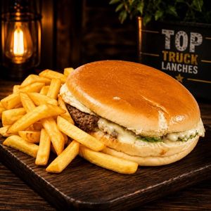 imagem do produto Xis salada com fritas