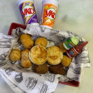 imagem do produto 10 salgados+1 ketchup+1 maionese+2 yko 