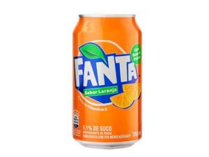 imagem do produto Fanta Laranja lata