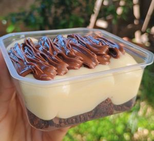 imagem do produto Afogadinho de brownie Ninho com creme de avelã 