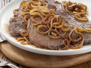 imagem do produto Marmitex de Casa de bife com cebola