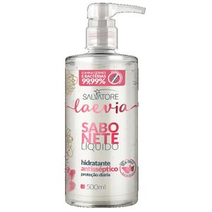 imagem do produto Sabonete liquido antisseptico com tea-tree 500 ml - Laevia