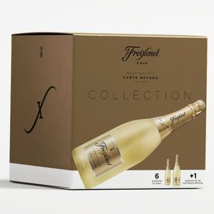 imagem do produto KIT 6 + 1 MAGNUN 1,5L GRATIS FREIXENET CAVA CARTA NEVADA DEMI SEC 750ML