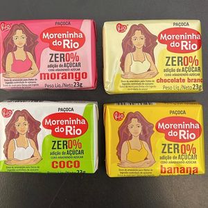 imagem do produto PAÇOQUINHA ZERO AÇUCAR 23G - SABORES