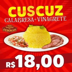 imagem do produto CUSCUZ COM PORÇÃO DE CALABRESA DEFUMADA 