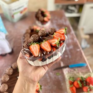 imagem do produto Sobremesa pequena ninho com chocolate 