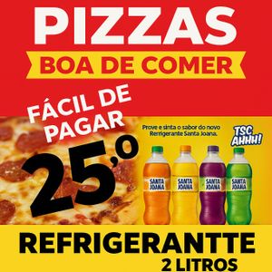 imagem do produto Combo - PIZZAS DE 20 + REFRIGERANTE