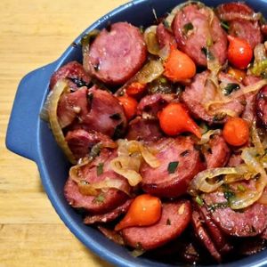 imagem do produto Calabresa com salada de legumes 