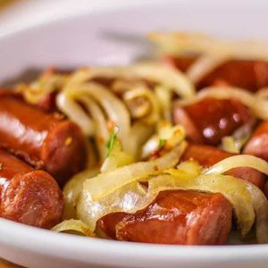 imagem do produto Linguiça mineira com salada de legumes