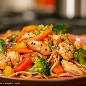 imagem do produto Yakisoba frango 600g