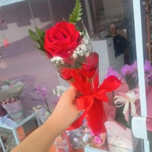 imagem do produto Rosa vermelha Solitária