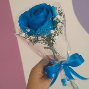 imagem do produto Rosa solitária - Azul